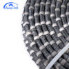 Concrete diamond rubber wire saw sintered beads cutting cement building structure bridge - Image 4