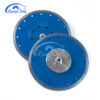 Circular Turbo Triangle Corrugation Diamond Saw Blade Cutting Disc for Stone Factory