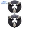 Concrete stone ganite abrasive grinding polishing rotary Litchi surface texture pneumatic tungsten carbide bush hammer roller - Image 6
