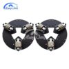 Concrete stone ganite abrasive grinding polishing rotary Litchi surface texture pneumatic tungsten carbide bush hammer roller - Image 5