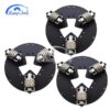 Concrete stone ganite abrasive grinding polishing rotary Litchi surface texture pneumatic tungsten carbide bush hammer roller - Image 4