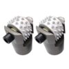 2 Inch 45 Grains Concrete Diamond Plug Bush Hammered Roller for Grinding - Image 4