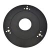 Black color big size quick change adaptor plate