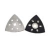80mm Triangle Backing Disc, Angle Grinder 3 inch Triangle Backer Pad aluminum polishing