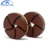 Factory hot selling 4-inch snail buckle grinding wheel snail lock foam back pad for hand polisher - Image 3