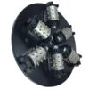11 Inch 270mm Bush Hammering Tools Plate with 6 Rollers 45 Pins for Stone Concrete tool for stone wheel disc - Image 3