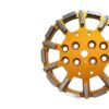 21 year manufacturer provide 250 mm diameter 10 inch Medium bond Floor Concrete Grinder Diamond Grinding Disc Plates - Image 6