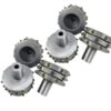 2 Inch 45 Grains Concrete Diamond Plug Bush Hammered Roller for Grinding - Image 5