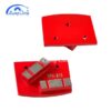 QUANZHOU huangchang 2 Split Segments Diamond Metal Trapezoid,Concrete Grinding Segment - Image 4