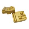 Double 1/2 PCD Diamond Shoes for Concrete Floor Grinding Grinder Coating Removal
