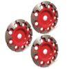 Huangchang T style segment diamond stone polishing disc grinding cup wheel for granite marble concrete stone