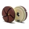 4in Marble, granite, artificial stone, quartz stone, special snail button resin snail lock grinding wheel for machines - Image 2