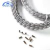 Huangchang Diamond Tool Wire Saw Spring Connection with Rubber for Stone Quarrying - Image 5