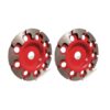 grinding wheel double row cup remove epoxy floor concrete