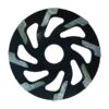 Concrete epoxy resin terrazzo edging and polishing, diamond grinding wheel - Image 3