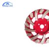 Huangchang Vacuum brazed diamond grinding cup wheel for marble granite - Image 6