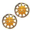 21 year manufacturer provide 250 mm diameter 10 inch Medium bond Floor Concrete Grinder Diamond Grinding Disc Plates - Image 2