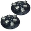 11 Inch 270mm Bush Hammering Tools Plate with 6 Rollers 45 Pins for Stone Concrete tool for stone wheel disc - Image 4