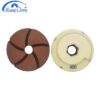 Factory hot selling 4-inch snail buckle grinding wheel snail lock foam back pad for hand polisher - Image 2