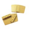 PCD Split Two Rectangle Segments Concrete Diamond Grinding Shoes Marble Polish Pads For Coatings Removal