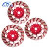 Huangchang Vacuum brazed diamond grinding cup wheel for marble granite - Image 4