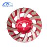 Huangchang Vacuum brazed diamond grinding cup wheel for marble granite - Image 2