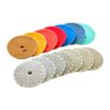 Wet/Dry Pad 800 & Turbo Diamond Flexible Dry Pads For Marble Granite Stone Polishing Pads - Image 2