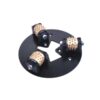 200mm Bush Hammered Plate with Triple Roller tools for Concrete floor grinding cutting discs metal mosainite diamonds