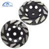 Huangchang Factory Directly 5inch Concrete Diamond Grinding Cup Wheel with triangle Shape Segments - Image 6
