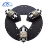 Concrete stone ganite abrasive grinding polishing rotary Litchi surface texture pneumatic tungsten carbide bush hammer roller - Image 2