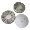 3 inch 10 segments metal diamond grinding pads for floor metal disc