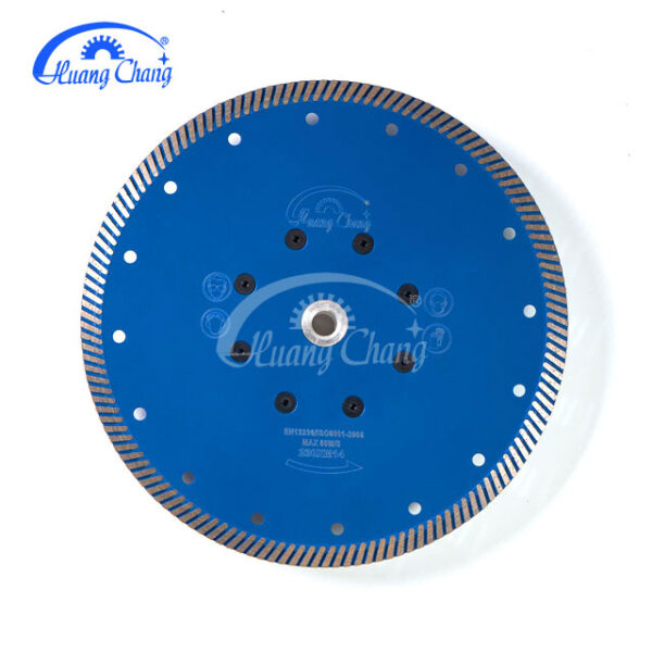 Circular Turbo Triangle Corrugation Diamond Saw Blade Cutting Disc for Stone Factory - Image 2