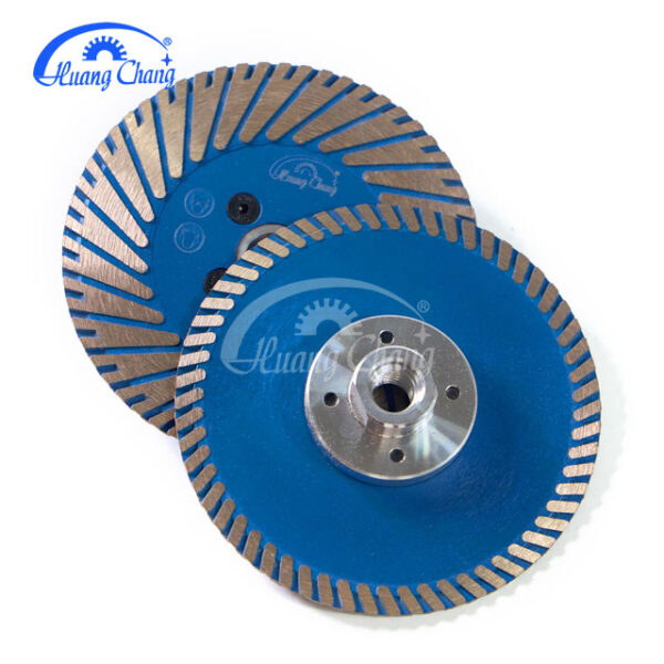 Circular Turbo Triangle Corrugation Diamond Saw Blade Cutting Disc for Granite - Image 2