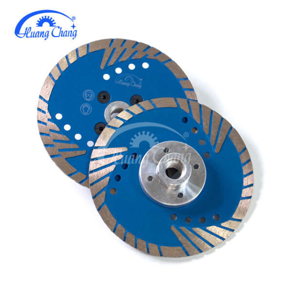 Circular Turbo Triangle Corrugation Diamond Small Saw Blade Cutting Disc for Granite