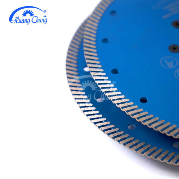 Circular Turbo Triangle Corrugation Diamond Saw Blade Cutting Disc for Stone Factory - Image 6