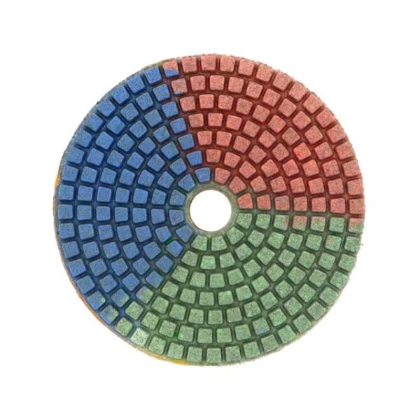 Diamond Polishing Pad Flexible Resin for Granite 4 Inch Factory Direct Sales 100mm Circular Custom Color 50 Piece High Quality