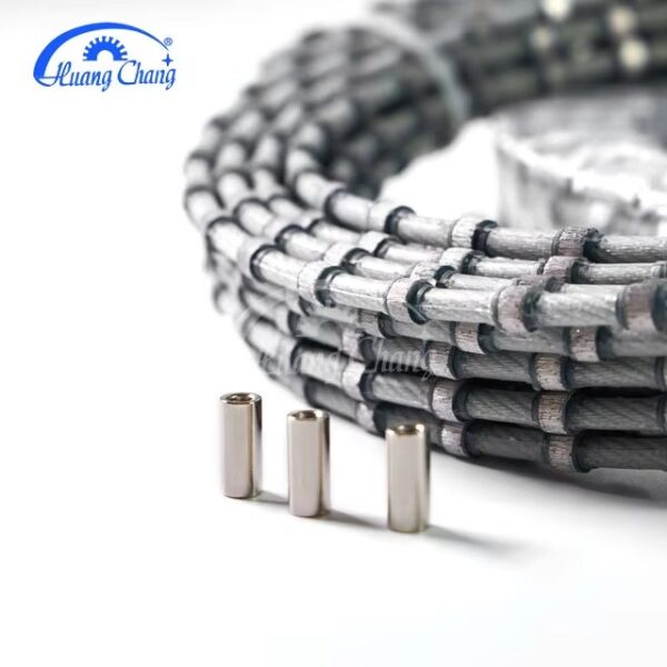 Huangchang D12.1mm Long Life And Durable With Rubber Diamond Wire Saw For Stone Cutting - Image 3
