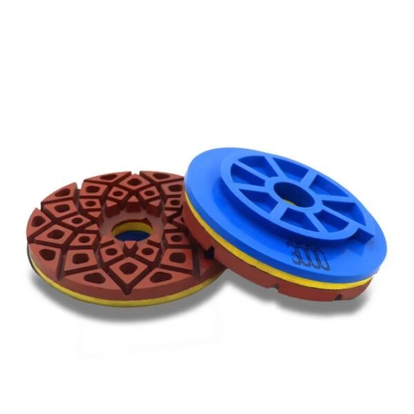 Snail Lock Diamond Edge Polishing Pads Use for Stone Granite Marble Tile Automatic Polishing Machines - Image 5
