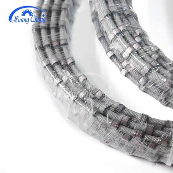 Huangchang D12.1mm Long Life And Durable With Rubber Diamond Wire Saw For Stone Cutting - Image 2