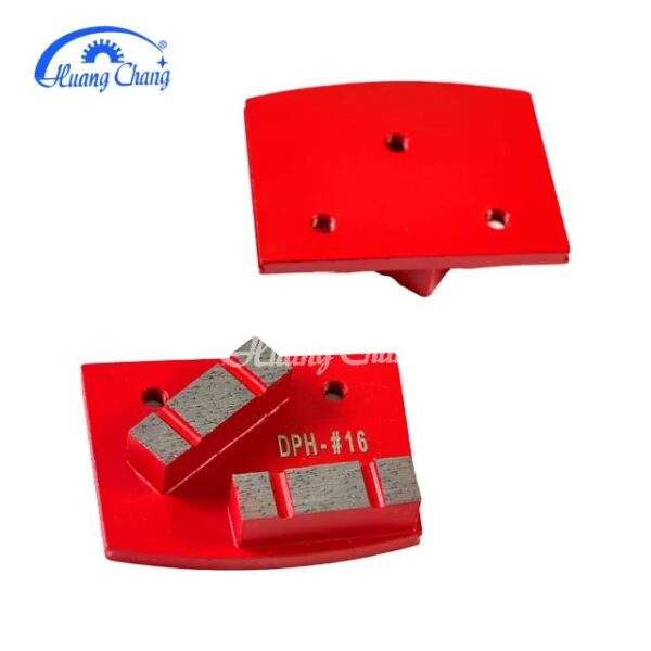 QUANZHOU huangchang 2 Split Segments Diamond Metal Trapezoid,Concrete Grinding Segment - Image 4