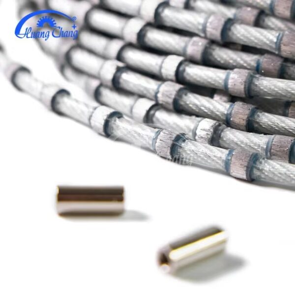 Huangchang D12.1mm Long Life And Durable With Rubber Diamond Wire Saw For Stone Cutting - Image 5