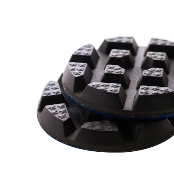 4IN Diamond Floor Polishing Dry Polishing Pads Customizable OEM Concrete Grinding and Sanding Buff Grit Backing Pads Circular - Image 2