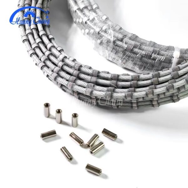 Huangchang D12.1mm Long Life And Durable With Rubber Diamond Wire Saw For Stone Cutting - Image 4