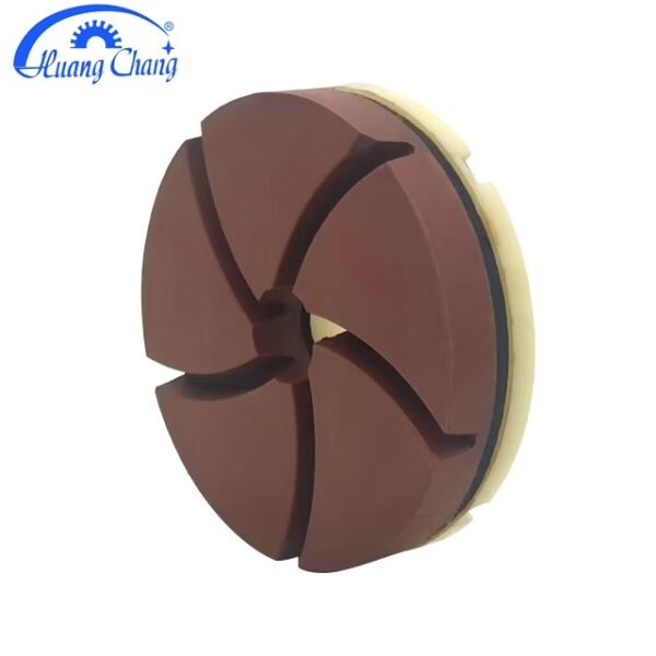 Factory hot selling 4-inch snail buckle grinding wheel snail lock foam back pad for hand polisher - Image 5