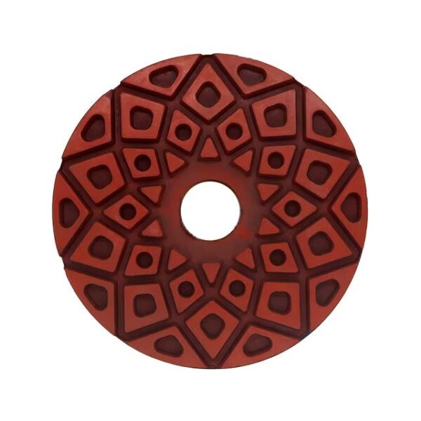 Snail Lock Diamond Edge Polishing Pads Use for Stone Granite Marble Tile Automatic Polishing Machines