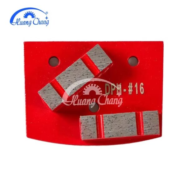QUANZHOU huangchang 2 Split Segments Diamond Metal Trapezoid,Concrete Grinding Segment - Image 6