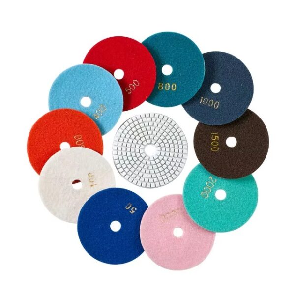 Copper bonded diamond dry polishing pads for  polishing discsHC-DPP-081 - Image 2
