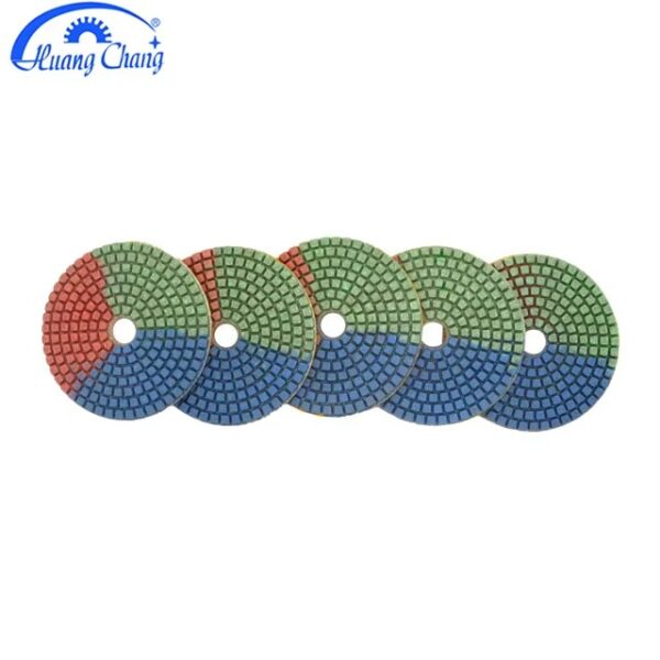 Diamond Polishing Pad Flexible Resin for Granite 4 Inch Factory Direct Sales 100mm Circular Custom Color 50 Piece High Quality - Image 4