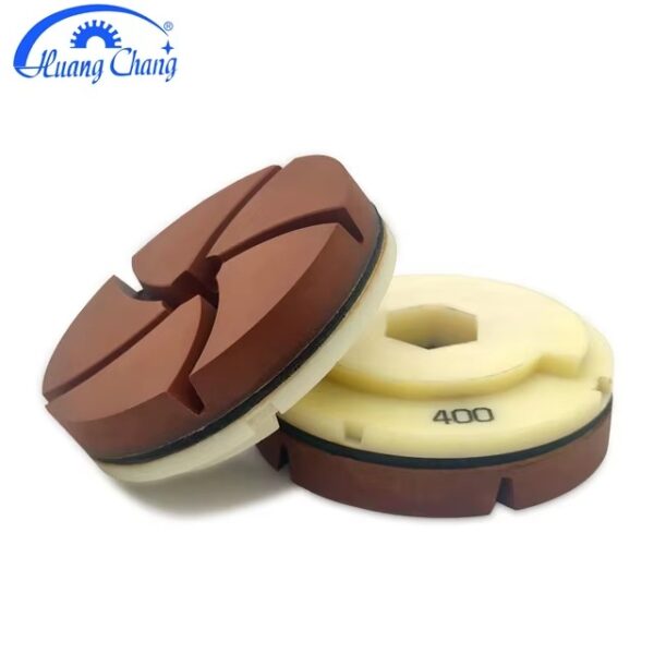 Factory hot selling 4-inch snail buckle grinding wheel snail lock foam back pad for hand polisher - Image 4