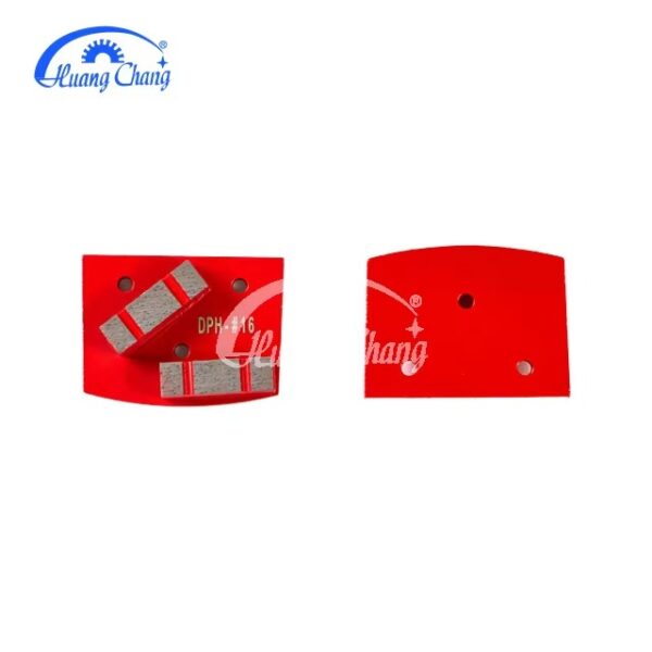 QUANZHOU huangchang 2 Split Segments Diamond Metal Trapezoid,Concrete Grinding Segment - Image 5